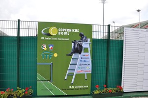 Copernicus Bowl ITF Junior 2014 - korty Legii