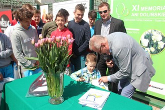 XI Memoriał Ani Dolińskiej - korty Legii