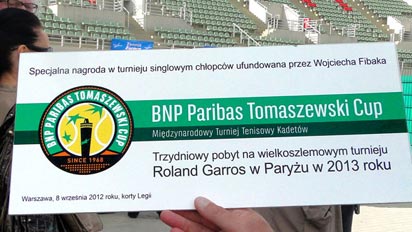 BNP Paribas Tomaszewski Cup 2012