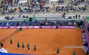 Międzynarodowy Turniej Tenisowy Kobiet WTA - WARSAW OPEN 2009 - korty Legii