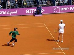 Międzynarodowy Turniej Tenisowy Kobiet WTA - WARSAW OPEN 2009 - korty Legii