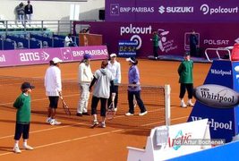 Międzynarodowy Turniej Tenisowy Kobiet WTA - WARSAW OPEN 2009 - korty Legii