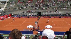 Międzynarodowy Turniej Tenisowy Kobiet WTA - POLSAT WARSAW OPEN 2010 - korty Legii