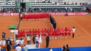 Międzynarodowy Turniej Tenisowy Kobiet WTA - POLSAT WARSAW OPEN 2010 - korty Legii