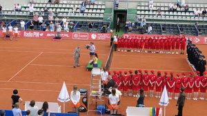 Międzynarodowy Turniej Tenisowy Kobiet WTA - POLSAT WARSAW OPEN 2010 - korty Legii